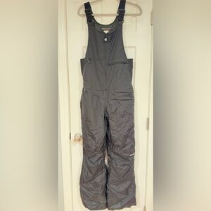 Boys Youth Small Black Snow Bib Overalls